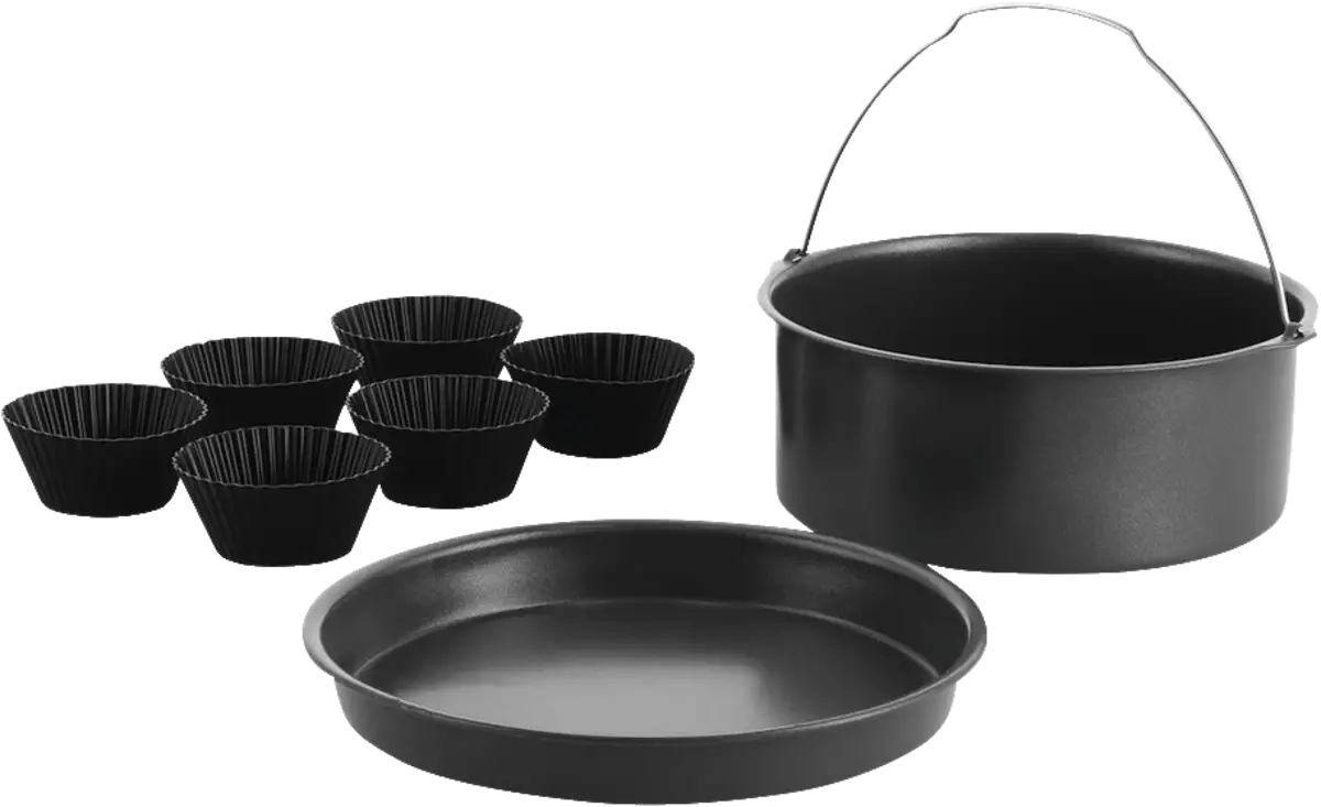 Connect Airfryer accessoires 8-delige bakset