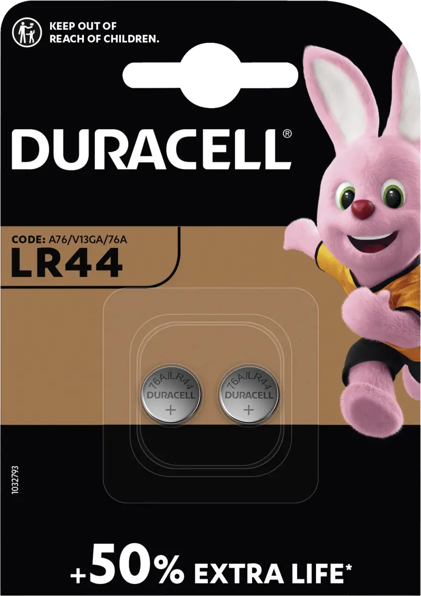 knoopcel alkaline electronics LR44 2pack