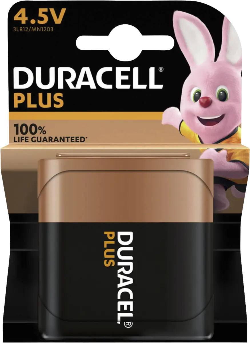 Plus-4,5V(MN1203/3LR12) K1