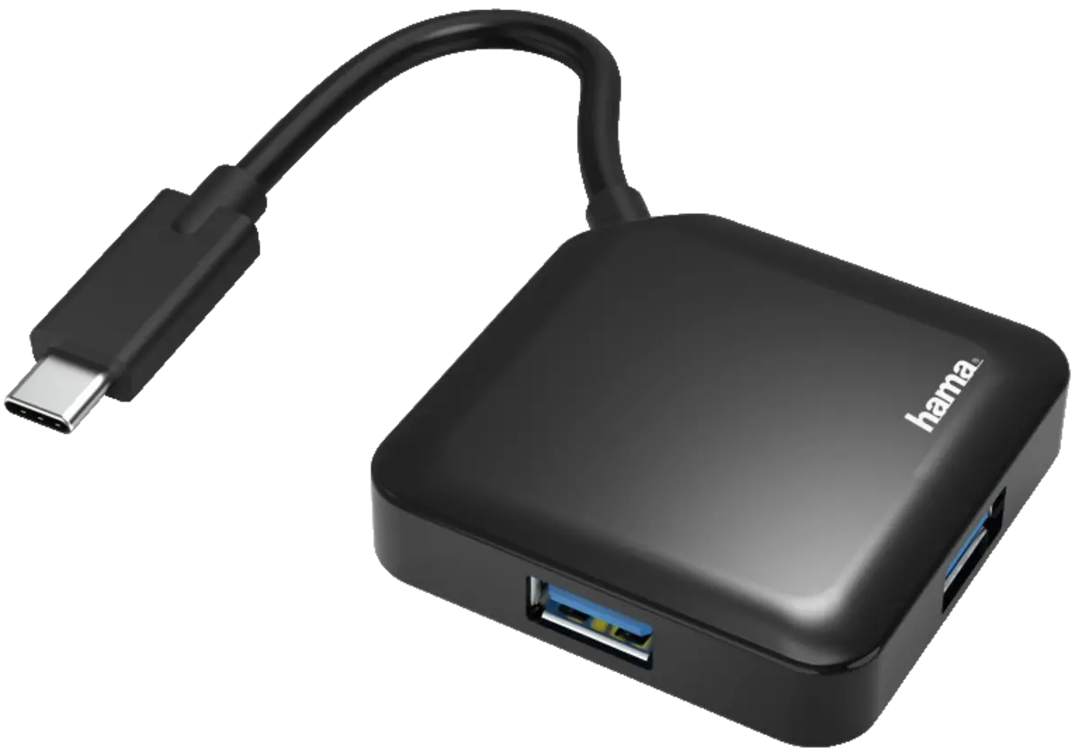 200112 USB-C-hub, 4-poorts, USB 3.2 Gen1, 5 Gbit/s