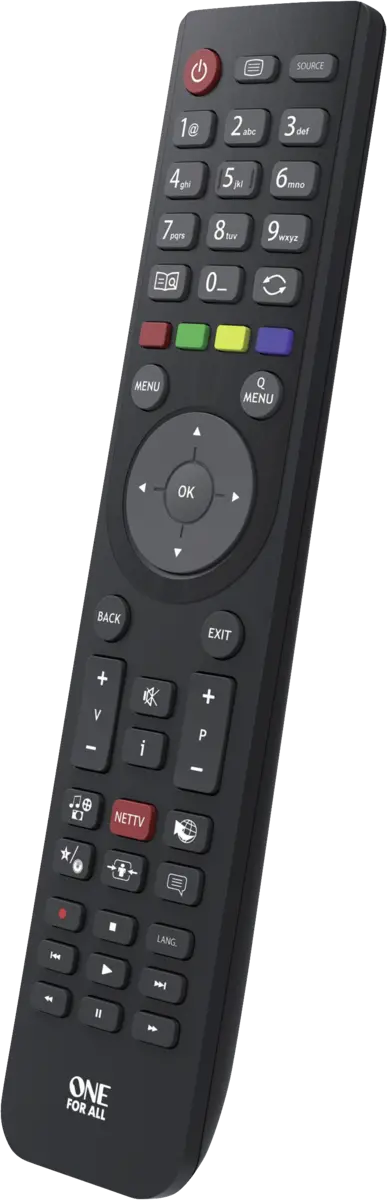 URC1918 Vervangende afstandsbedieding Telefunken