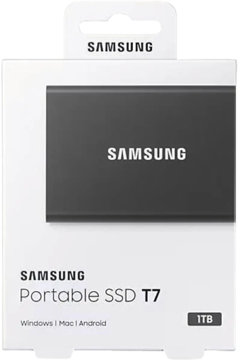 SSD Portable T7 1TB USB 3.2 Gen.2(10Gbps)