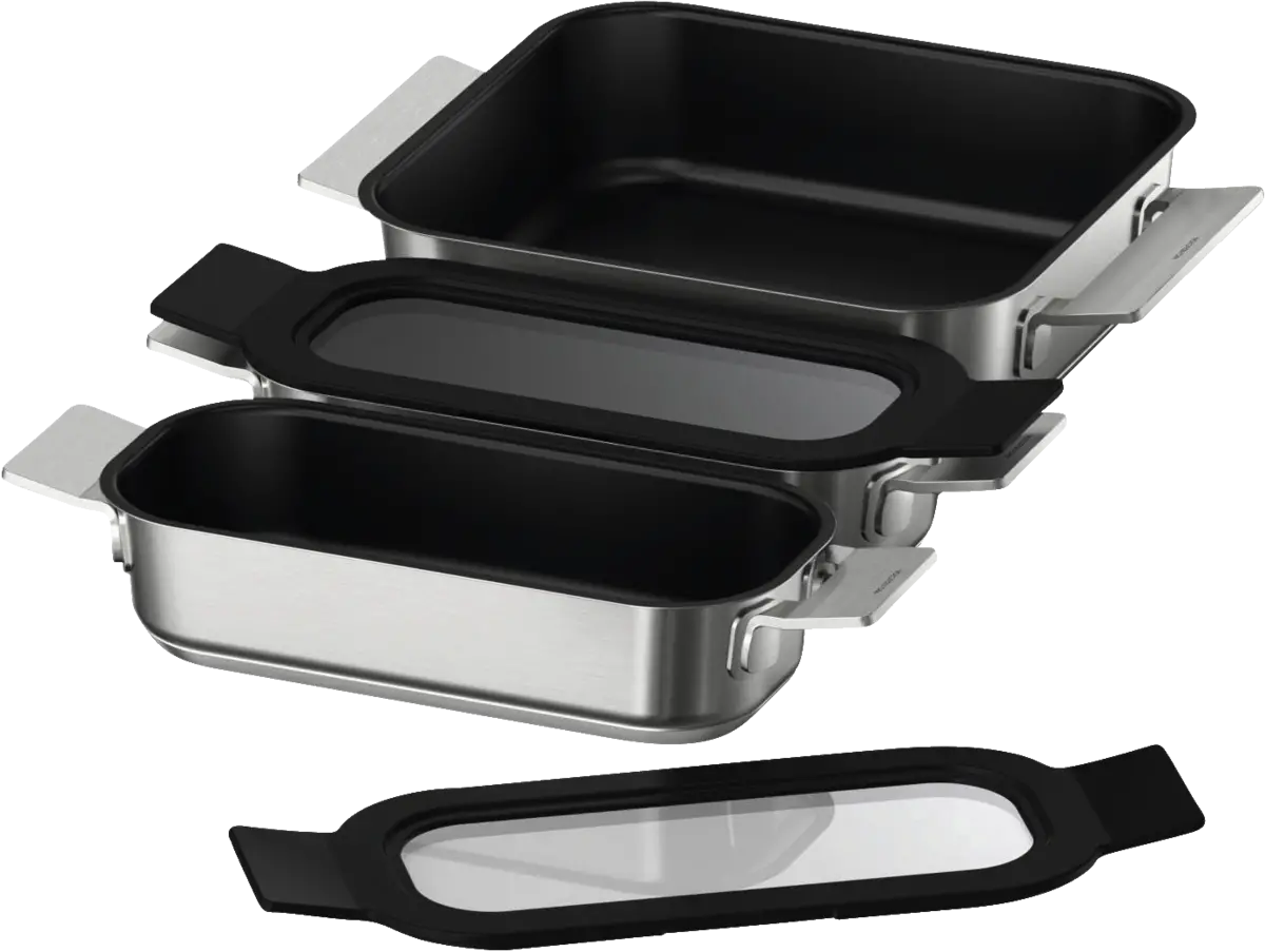 HZ9FF030 Flex pan set, 3 stukst