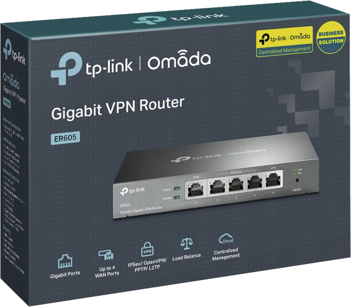 ER605 SafeStream Gigabit Multi-WAN VPN Router