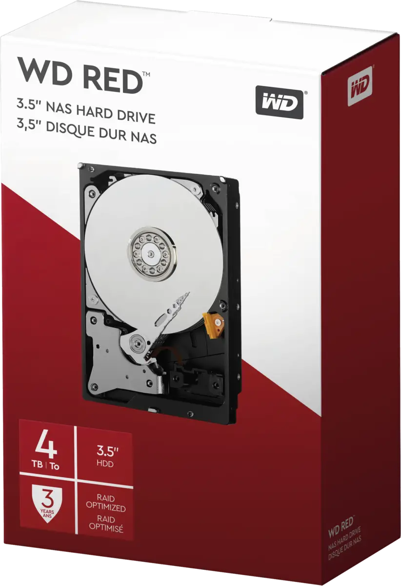 WD Red Desktop 4TB Retail Kit