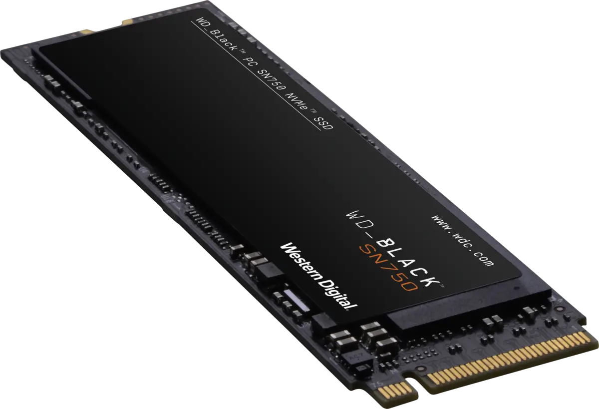 WD BLACK SN750 NVMe SSD 500GB