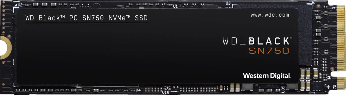 WD BLACK SN750 NVMe SSD 500GB