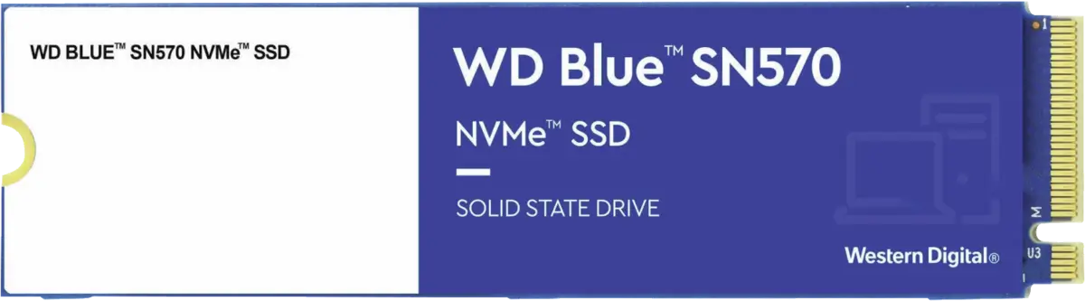 WD Blue SN570 NVMe SSD 500GB M.2 2280