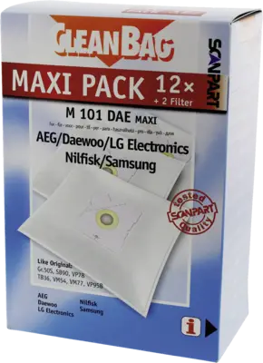 CleanBag 2687422101 Stofzak Samsung VP95B Maxi