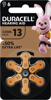 Duracell EasyTab 13 (PR48) 6st