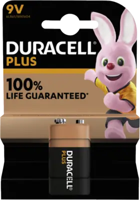 Duracell Plus-9V(MN1604/6LR61) B1
