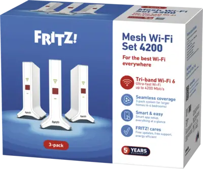 FRITZ!Mesh Set 4200 3-pack Edition International