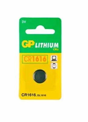 GP Battery GP KNOOPCEL LITH. CR1616