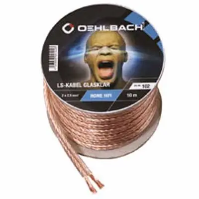 Oehlbach Speaker Cable 2x2,5mm² 20m spool
