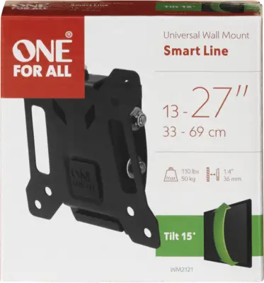 WM2121 27 TV Wandhouder Smart TILT