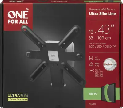 WM6221 TV Beugel Tilt