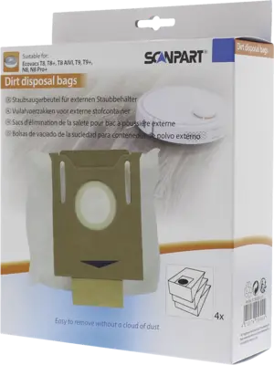 Scanpart 1190081101 stofzakken comp. met Ecovac