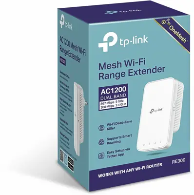 AC1200 Mesh Wi-Fi Range Extender