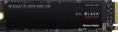 WD BLACK SN750 NVMe SSD 500GB