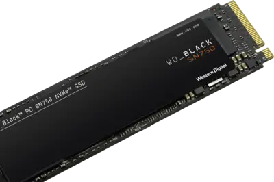 WD BLACK SN750 NVMe SSD 500GB
